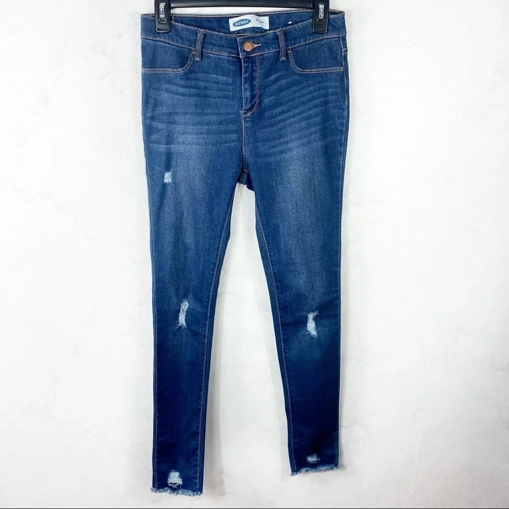 [Old Navy] Girls Ripped Skinny Jeans